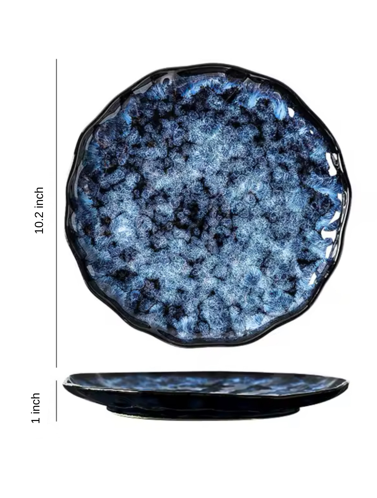 Celestial Blue – Handcrafted Ceramic Dinnerware