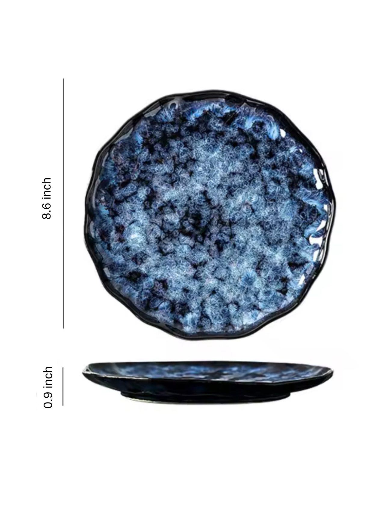 Celestial Blue – Handcrafted Ceramic Dinnerware
