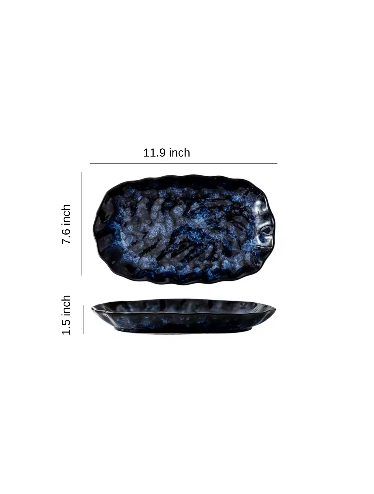 Celestial Blue – Handcrafted Ceramic Dinnerware