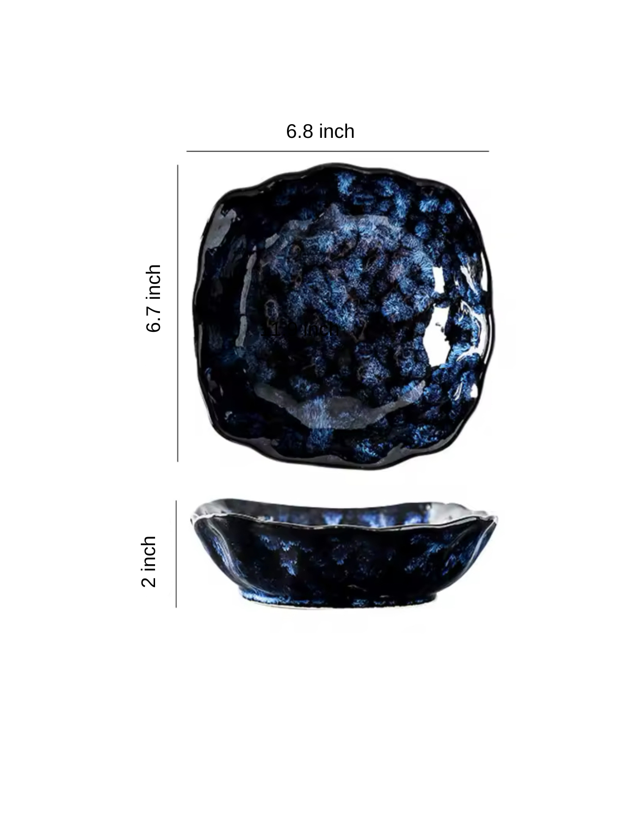 Celestial Blue – Handcrafted Ceramic Dinnerware