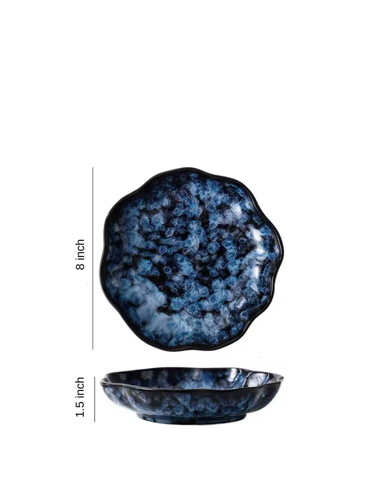 Celestial Blue – Handcrafted Ceramic Dinnerware