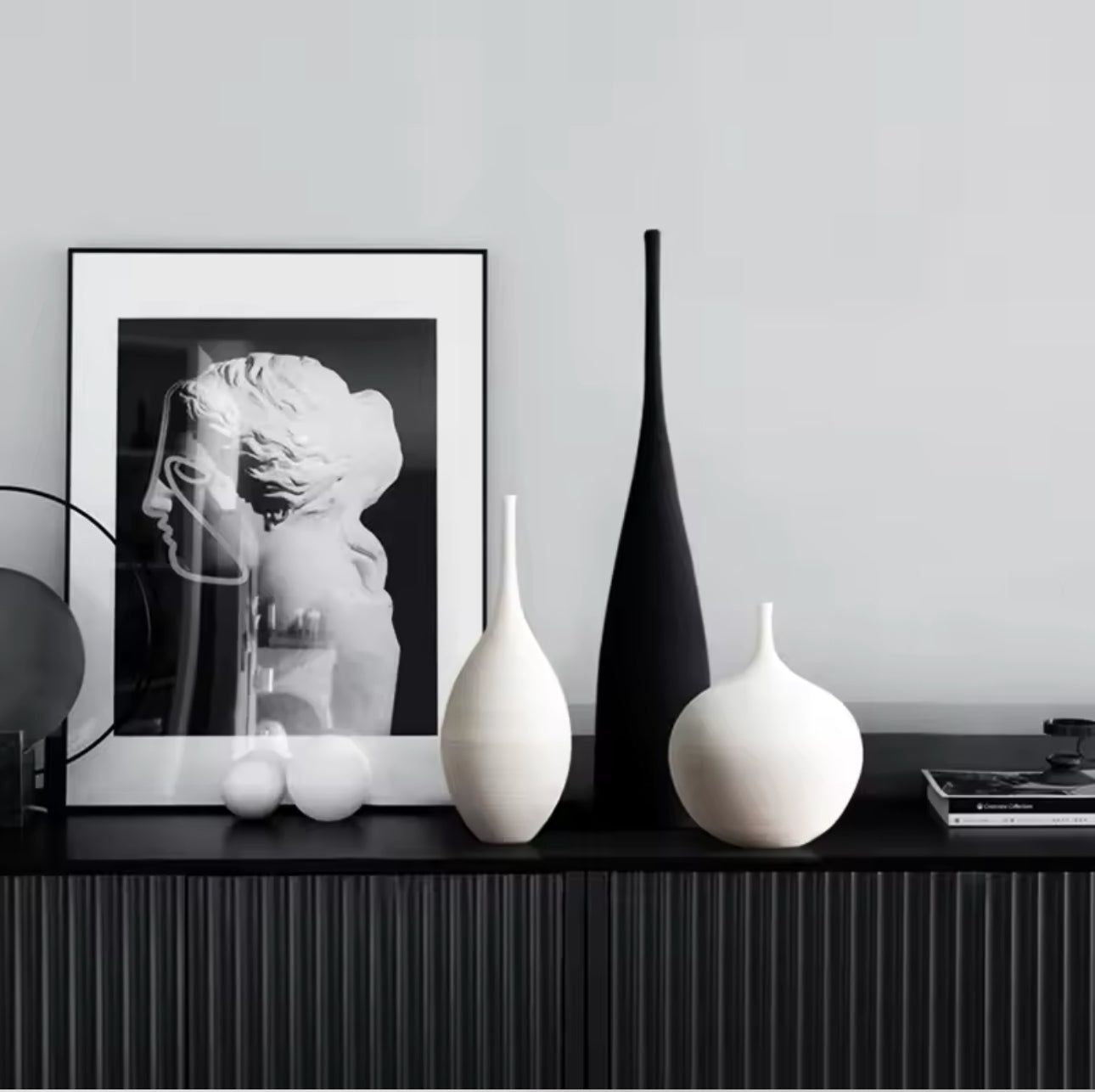 Ethereal Balance: The Zen Harmony Vase Collection