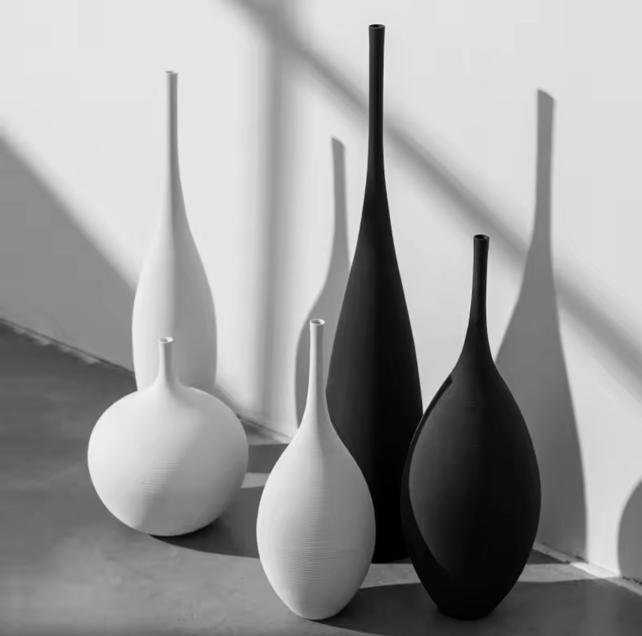 Ethereal Balance: The Zen Harmony Vase Collection