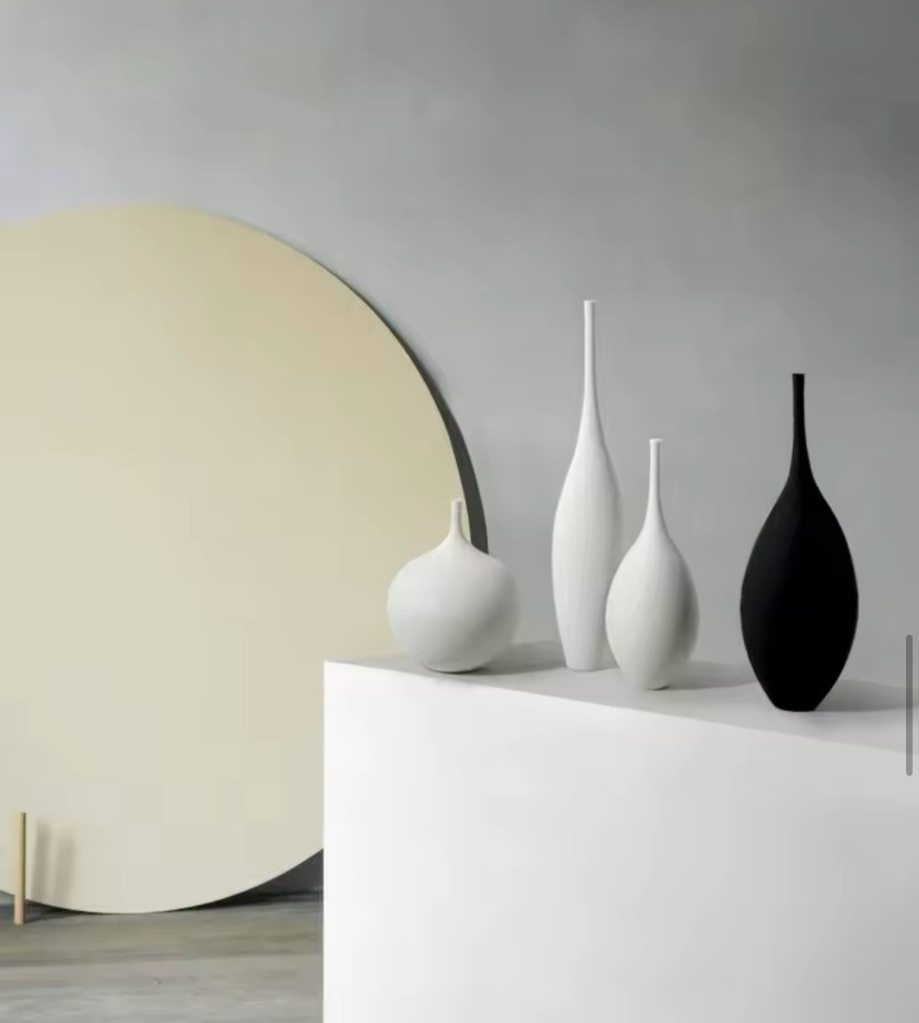 Ethereal Balance: The Zen Harmony Vase Collection