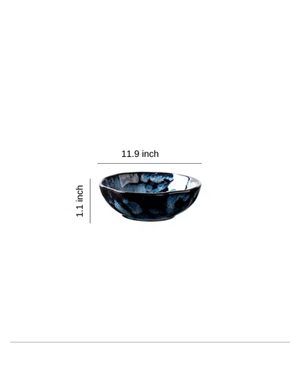 Celestial Blue – Handcrafted Ceramic Dinnerware