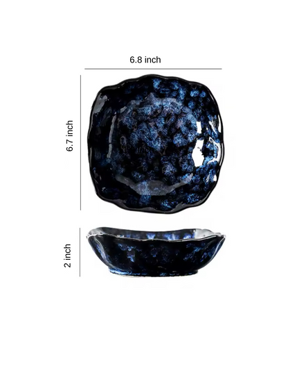 Celestial Blue – Handcrafted Ceramic Dinnerware
