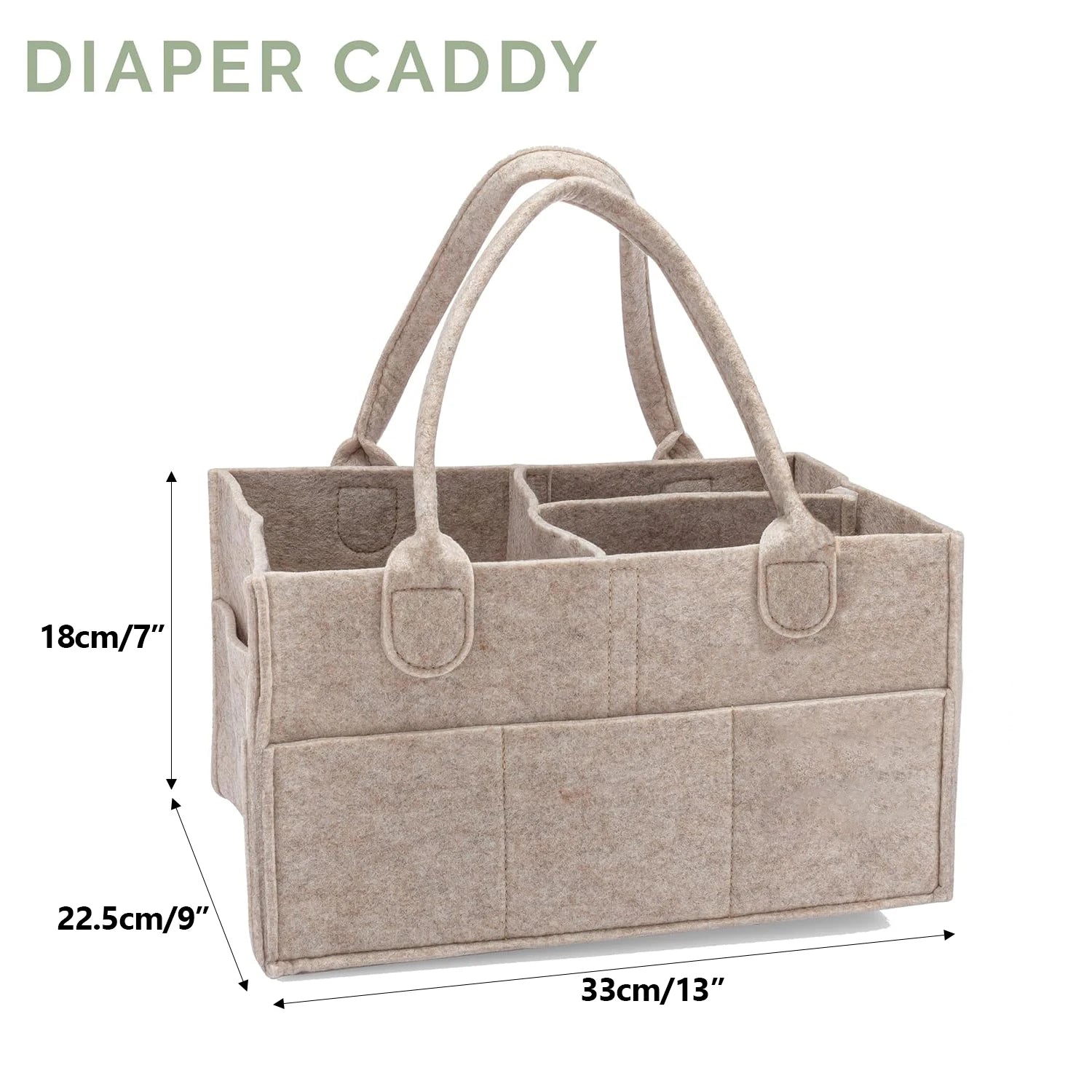 Diaper Caddy - Essential Baby Organizer for Home & Car