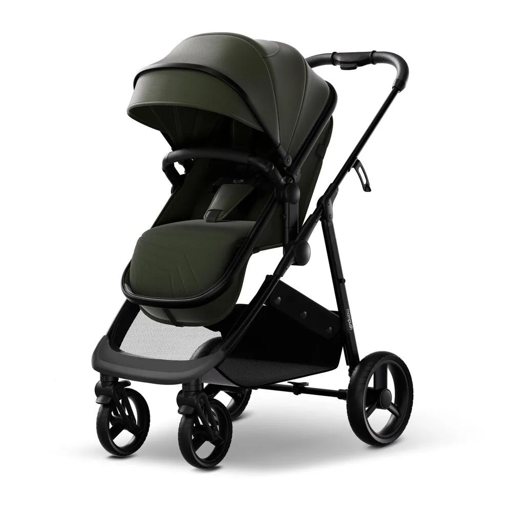 Convertible Baby Stroller: 2-in-1 Bassinet & Foldable Design