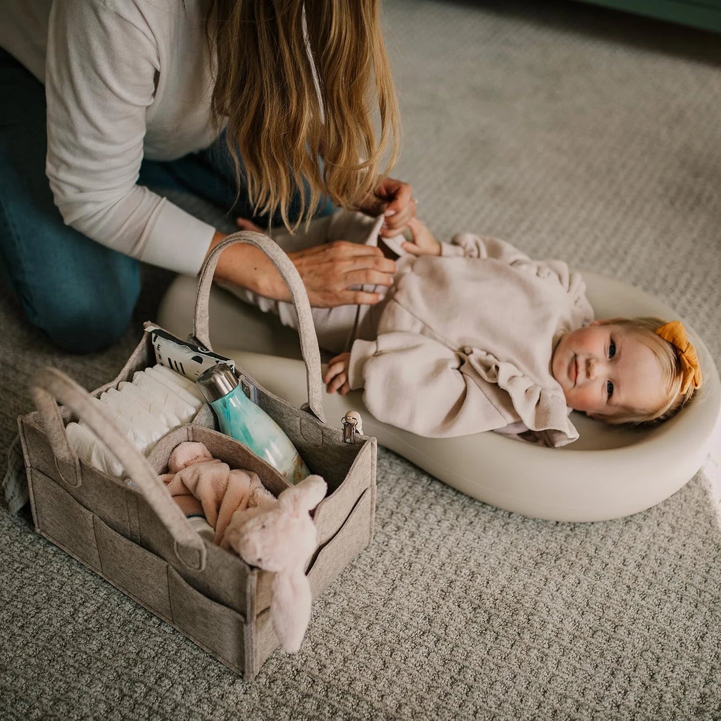 Diaper Caddy - Essential Baby Organizer for Home & Car