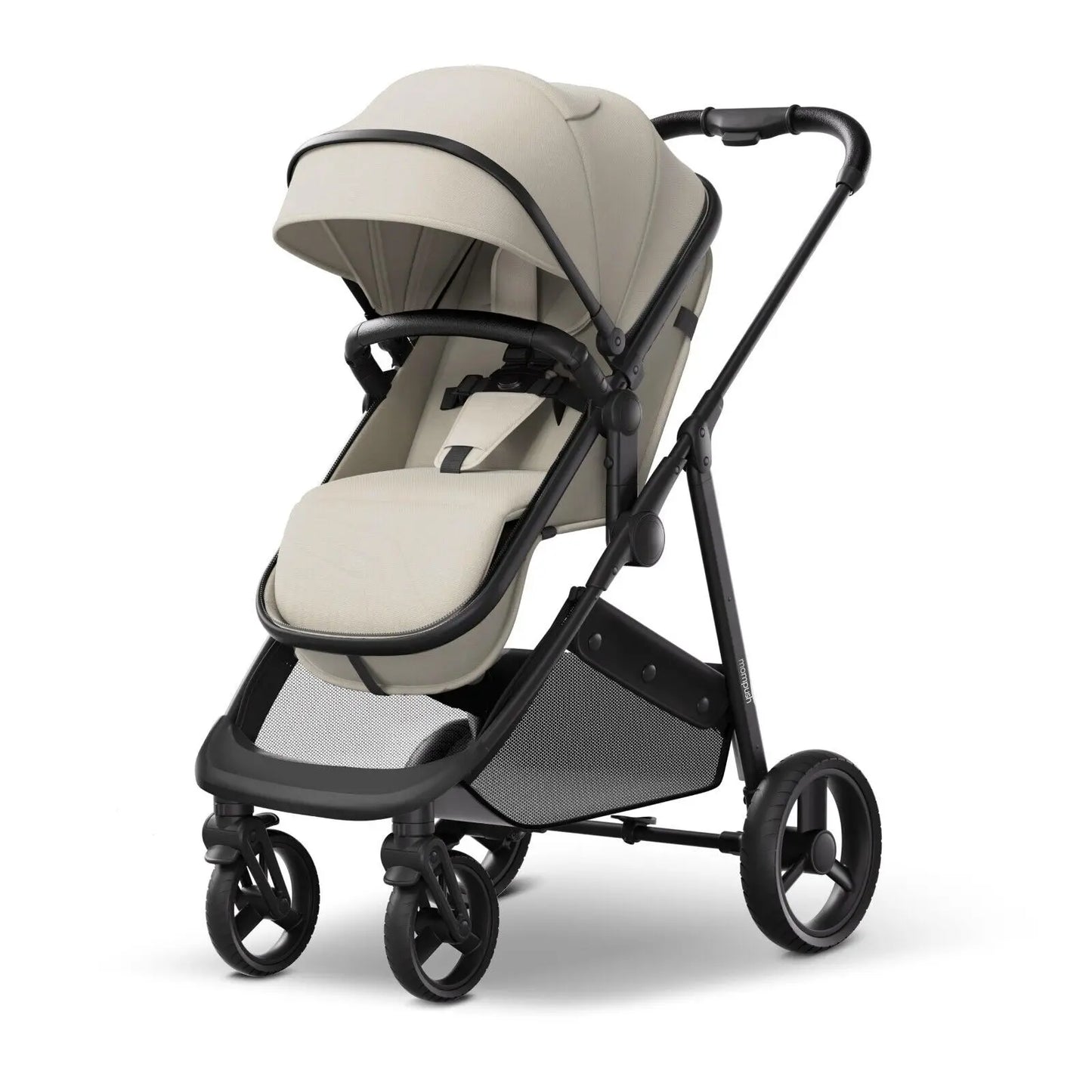 Convertible Baby Stroller: 2-in-1 Bassinet & Foldable Design